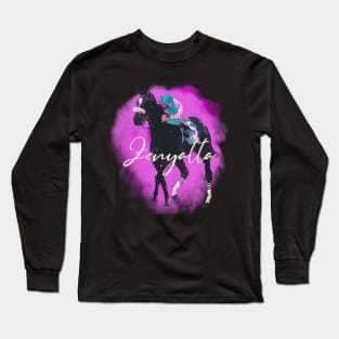 Zenyatta -Famous Racehorse Long Sleeve T-Shirt